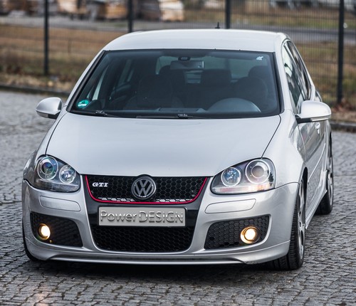 Front bumper spoiler - front, vw