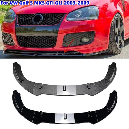Front bumper lip - spoiler, for
